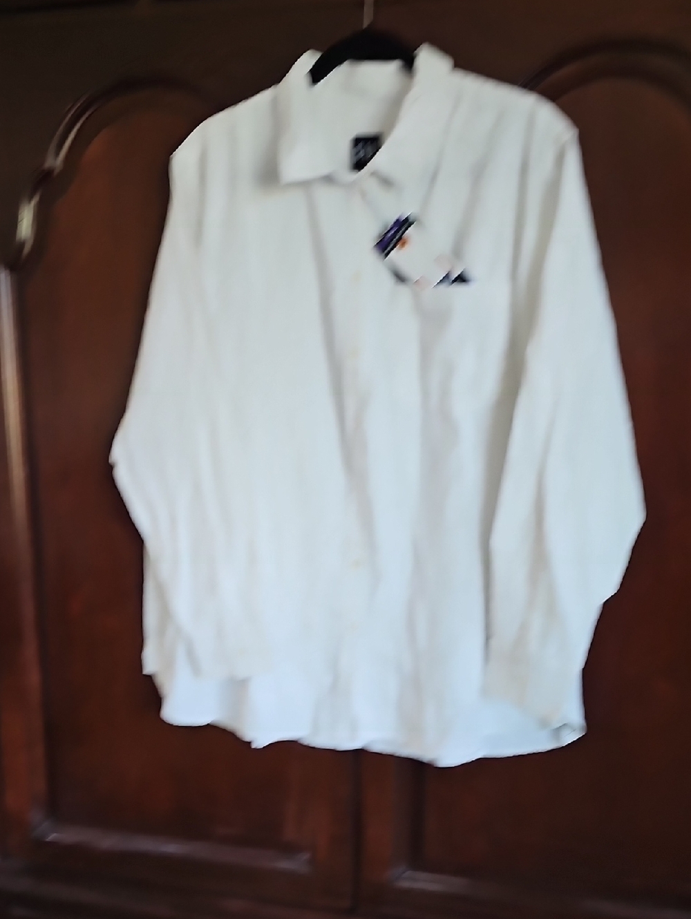 GAP White Lightweight Button-Down Shirt